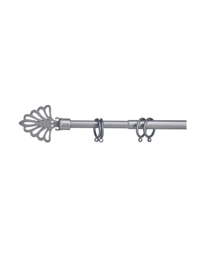 Barra CORTINA surtido 120-210 plata