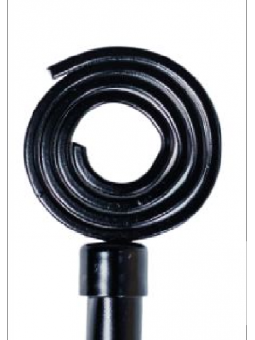 Barra METAL ext 120x210 negro