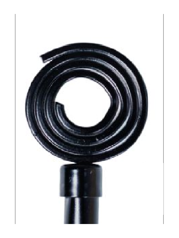 Barra METAL ext 120x210 negro