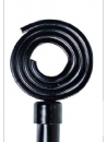 Barra METAL espiral ext 120x210 negro