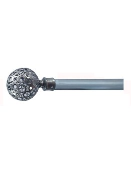 Barra cortina DOBLE ext. 160x310 plata