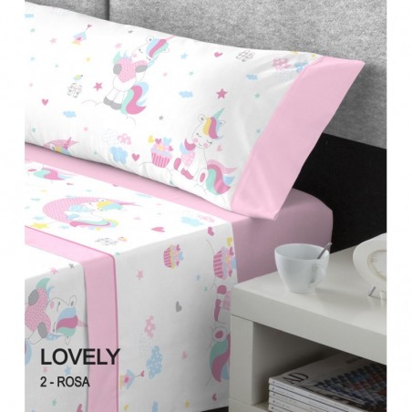 Juego sábanas infantil LOVELY