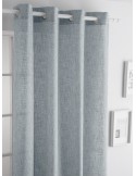 Barra cortina DOBLE ext. 160x310 negro