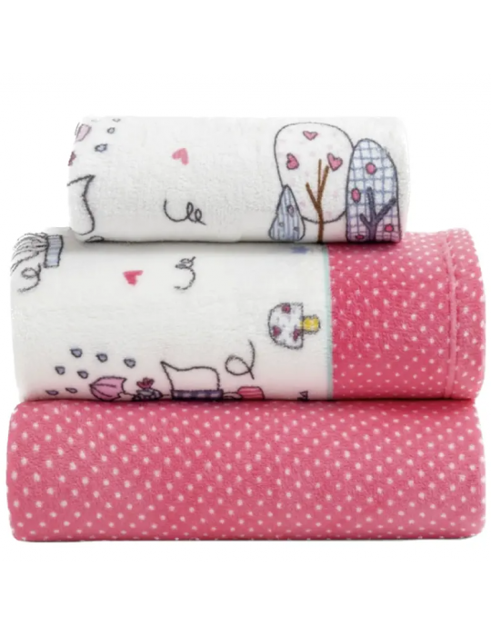 Juego de sábanas coralina CATS