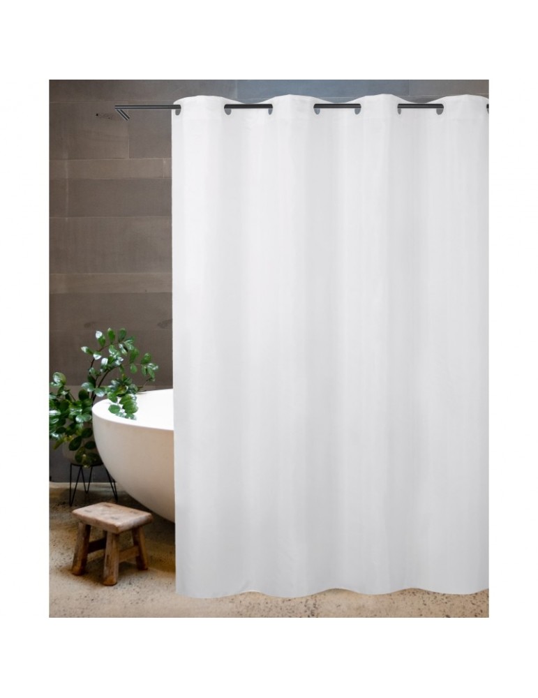 Cortina BAÑO 180x200 blanco