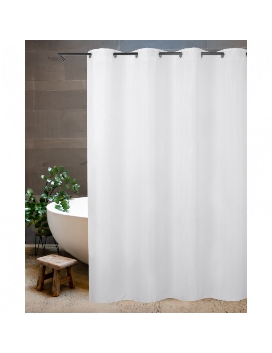 Cortina BAÑO 180x200 blanco