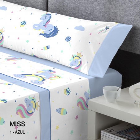 Juego sábanas infantil MISS franela