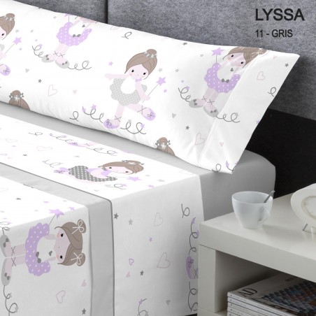 Juego sábanas infantil LISSA coralina