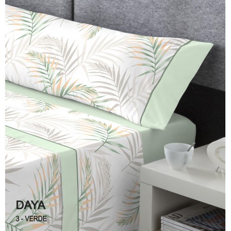 Juego sábanas DAYA 100% algodón